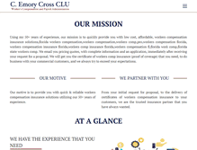 Tablet Screenshot of cemorycross.com